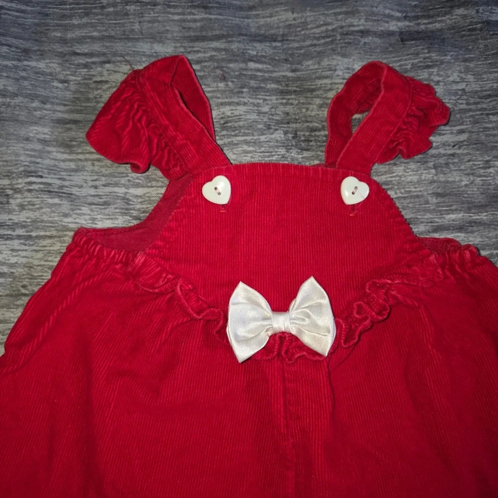 Vintage red corduroy